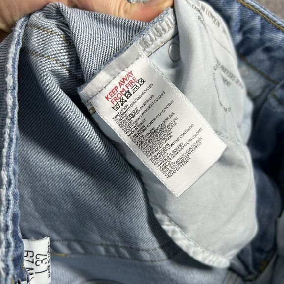 BDG Urban Outfitters Mom Jeans 29X32 High Rise Medium Wash Denim - Picture 8 of 10